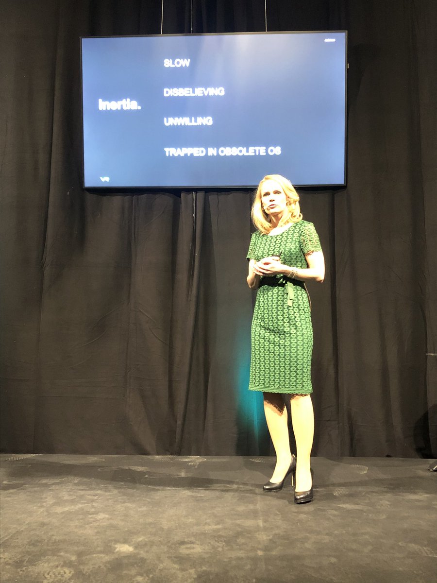 RikuJ's tweet photo. Many companies are trapped in obsolete operating systems with their organizations and ways of working, @sallakka at #FutuBFF #BattleForFuture #FutuParty https://t.co/vfT3fo50mP