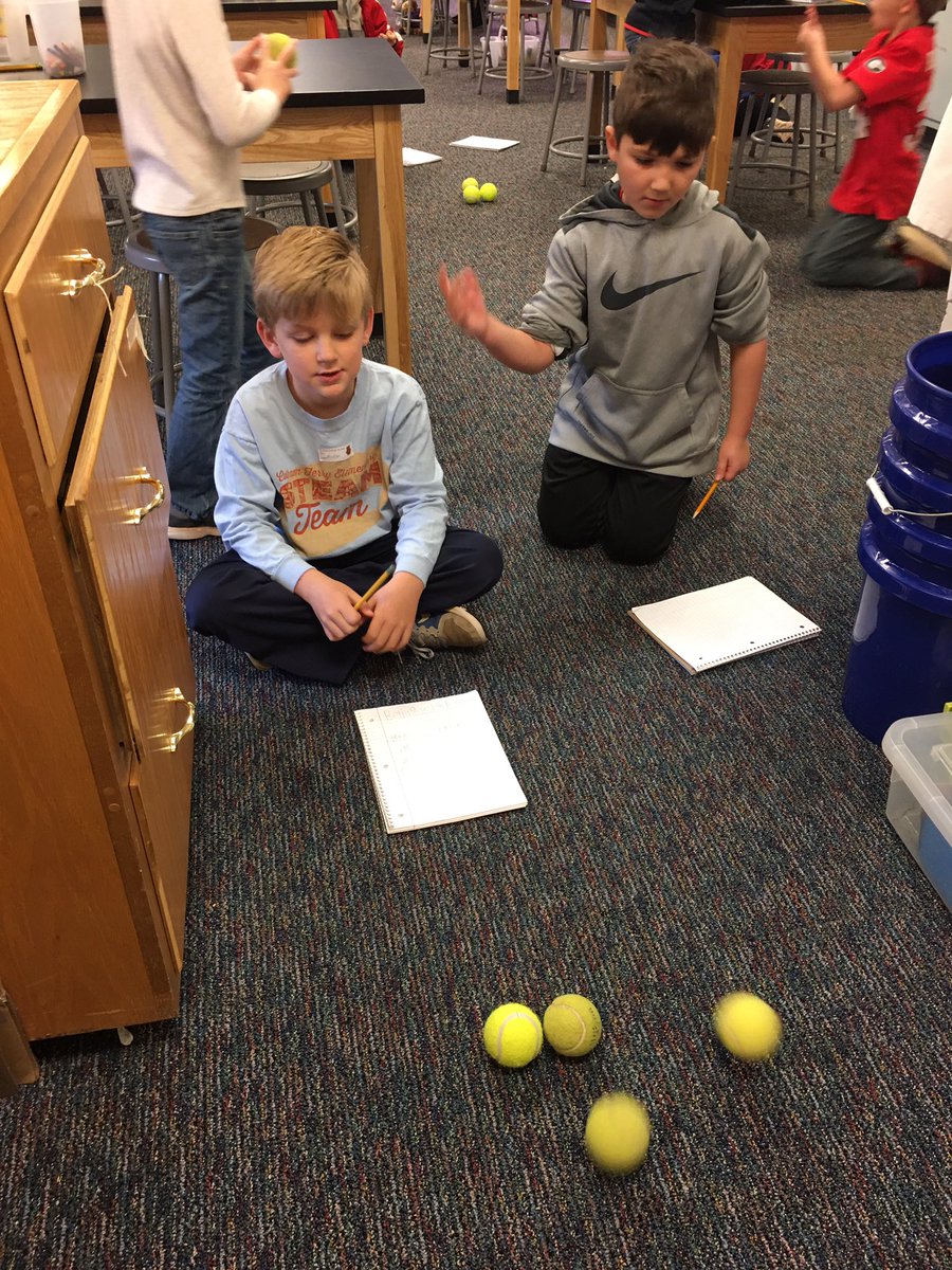 diane_dparr's tweet photo. Bowling with Balls #forces #changingdirections #stemjournalingresults @CFESmustangs @siegmundIT https://t.co/KMUSg99A76