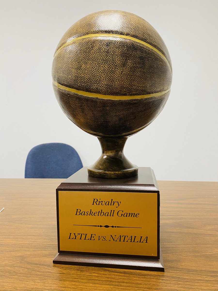 LoriLwilson23's tweet photo. It’s Rivalry Friday the girls plan to bring back the trophy tonight..come out and support them in Natalia at 6..who will be MVPs..#playformac #piratesvsmustangs @The_Leader_News @lytleisd @Douglum24 https://t.co/2GkkDNS4Py