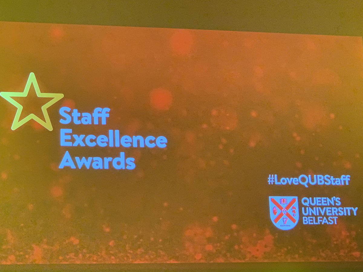 Celebrating our excellent staff at QUB #LoveQUBstaff