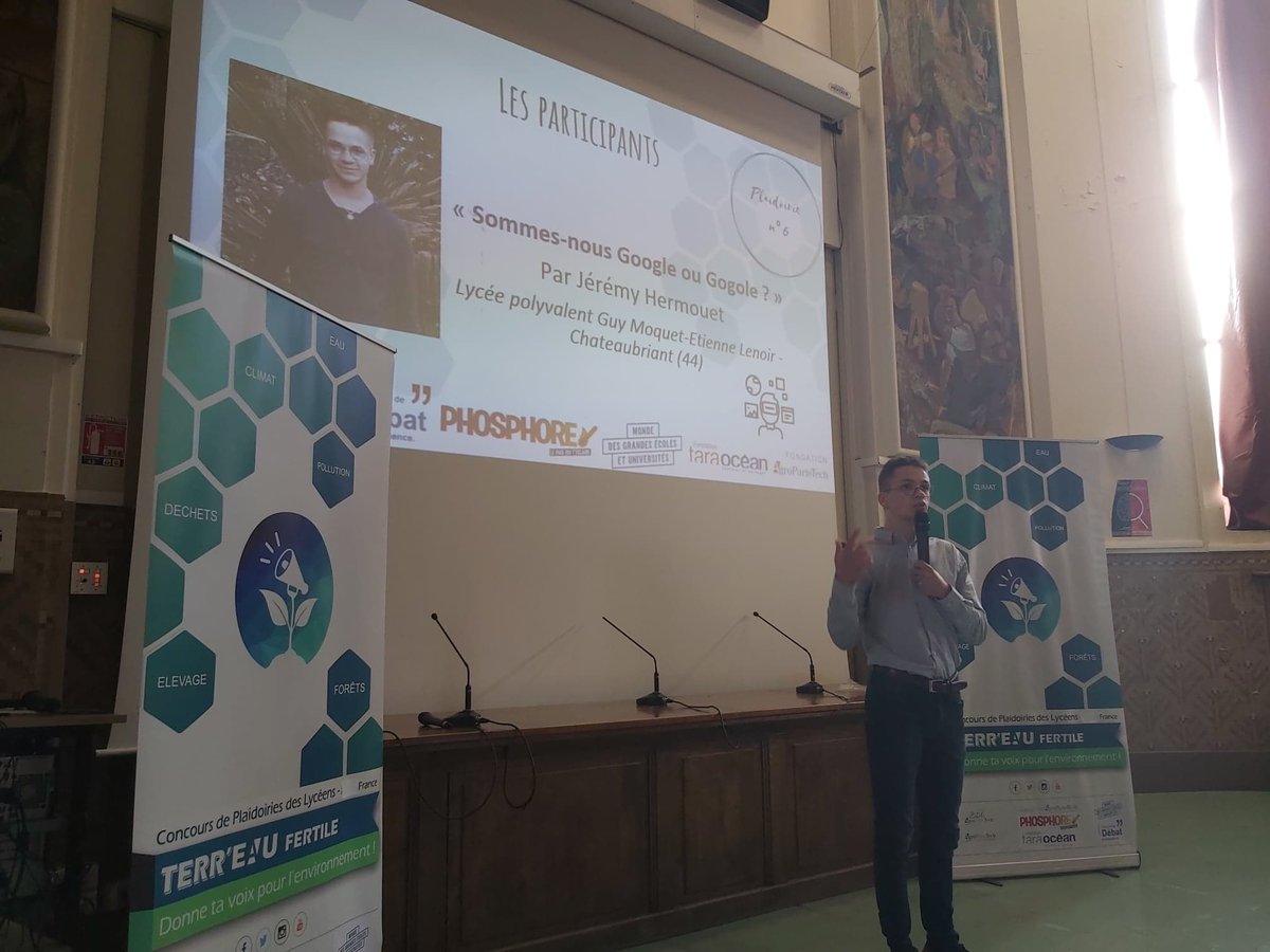 "Sommes-nous Google ou Gogole ?" - d'après Jérémy, Google a toujours la réponse. Mais chaque réponse apportée émet du CO2 💻 #TerrEauFertile
