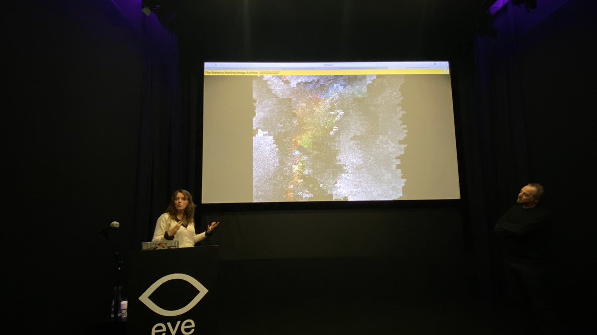 benglabs's tweet photo. We are at the final event of the SEMIA project. Looking back on a fruitful research collaboration with @EYE_film, @HvA, @UvA_Amsterdam and @studiolouter !!
#generousinterfaces
https://t.co/4zDSCe74Or https://t.co/v16NDRrRal