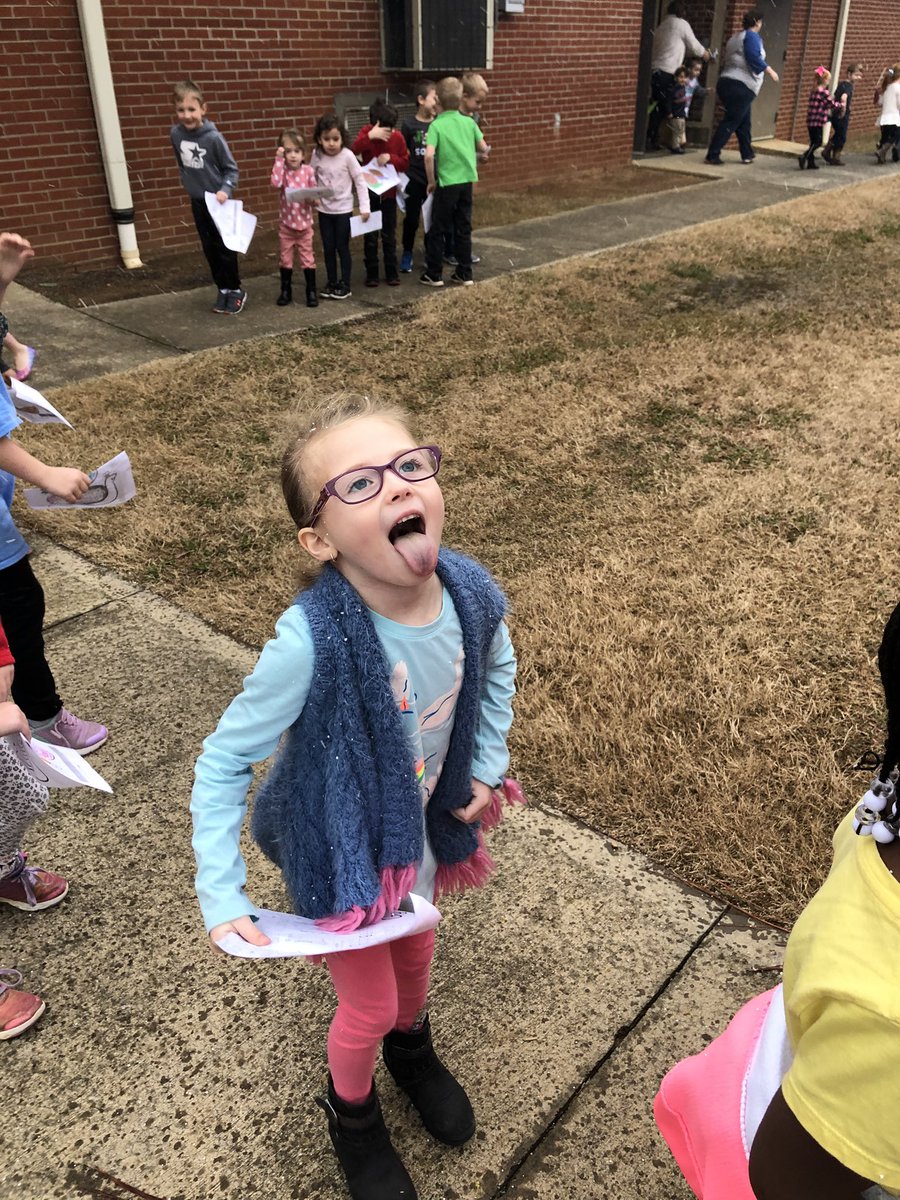 Snow at School! #atribebegins
