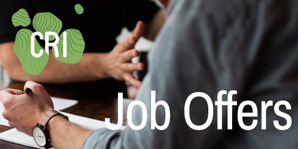 [#JOBS] Have a look at our Job Openings!  👀 🤗 

You want to contribute to meaningful projects which have an impact on our world? You want to work in an international environment where collaborations &amp; experimentation prevail?

Apply now 👉 bit.ly/2QY6oZi

#OnlyAtCRI