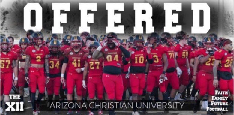 RashadHicks_2's tweet photo. Blessed To Receive Another Offer To Arizona Christian University 🙏🏽📌 @shawn_kemmer @flippnthescript @_Coach_L https://t.co/l5sqQuOJXU