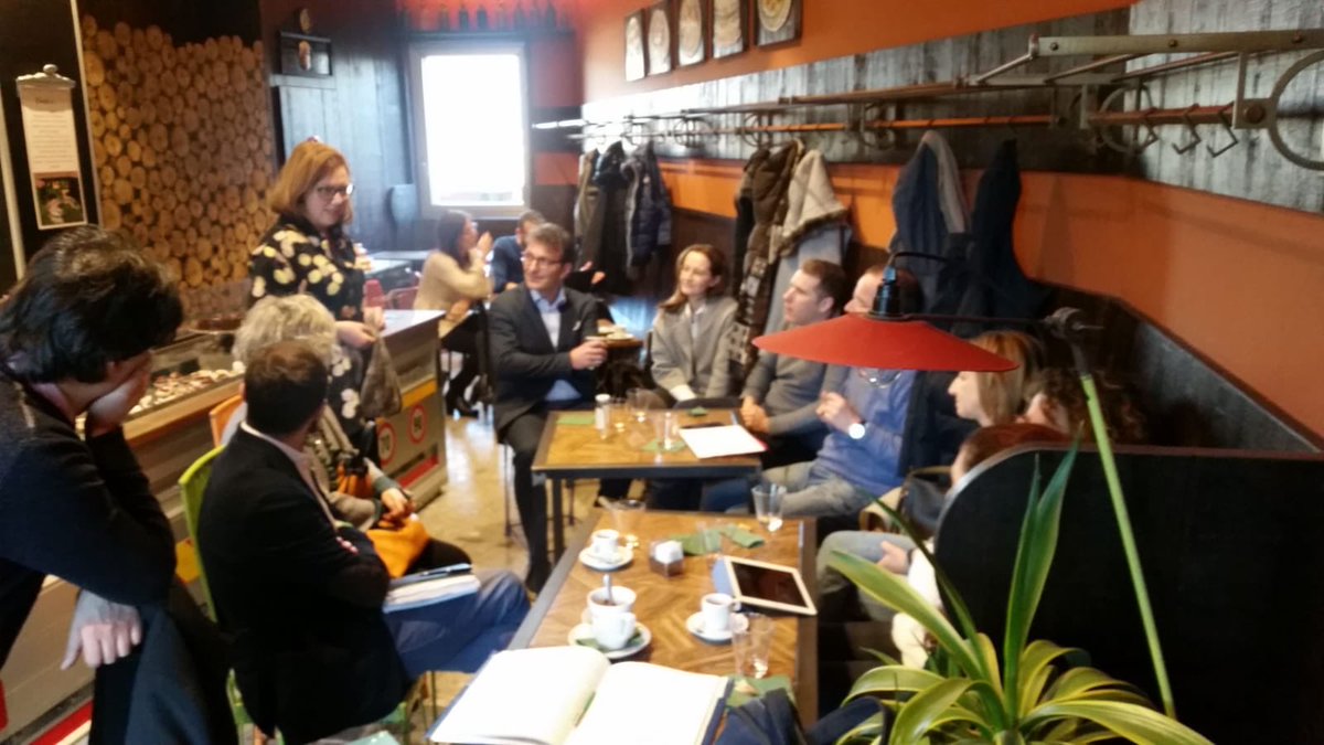 AmiciDiCometa's tweet photo. Da Trento e Bolzano, una delegazione di dirigenti e docenti per conoscere il metodo Cometa della #EccellenzaInclusiva. Visita e incontri su #ScuolaImpresa #Personalizzazione #LiceoArtigianale. #DISAL #DropInCometa https://t.co/cyUAlsCuGK