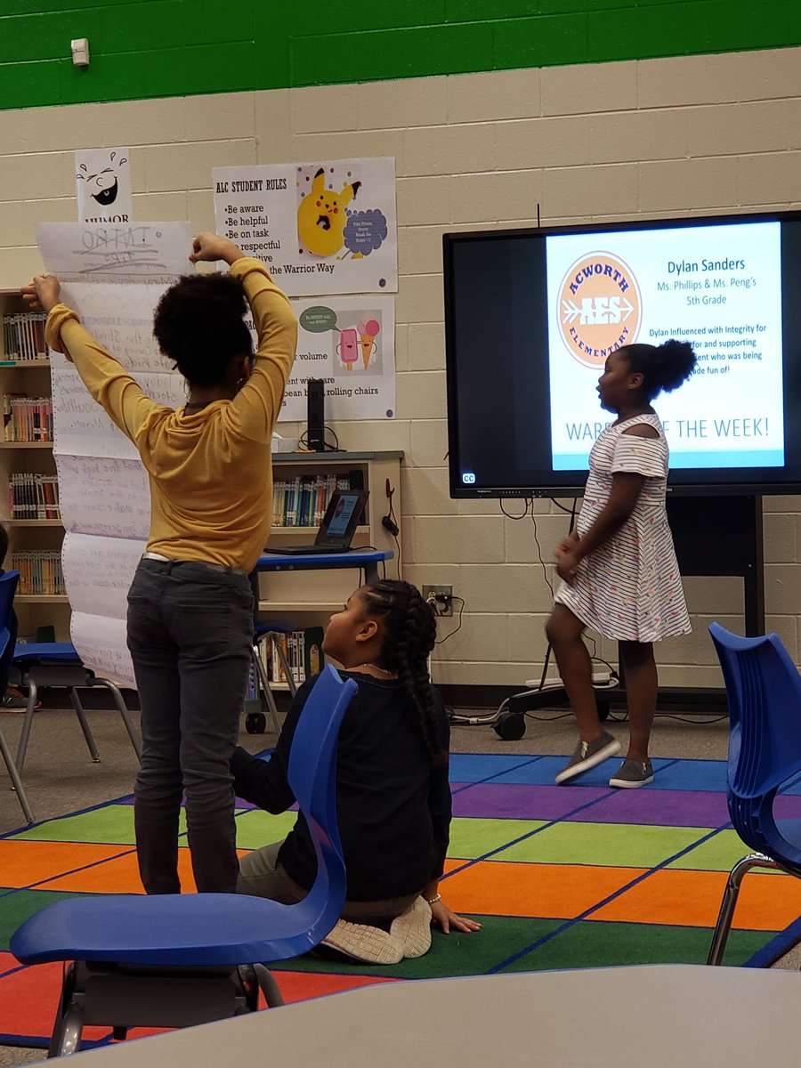 MrsMorris_AES's tweet photo. Students completing their STEM Challenge on Weather!!! Future Meteorologist coming soon!!#morrismadness #rockingthegreenscreen @Team_AcworthES @acworthmedia @STEMcobb https://t.co/CPxQZlOH63