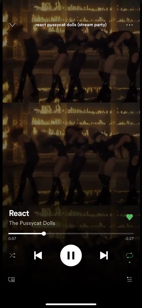 marcoswish's tweet image. agora com clipe vertical aaa tks @SpotifyUK @pussycatdolls #ReactPCD