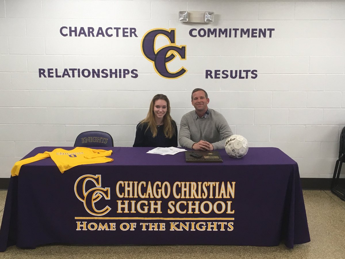 CCHSKnights's tweet photo. Congratulations to Caroline Nowacki on signing to play soccer at Trinity Christian College next year! ⁦@CCHSS0CCER⁩ ⁦@TrollsWSoccer⁩ https://t.co/NPf0gXyvk1