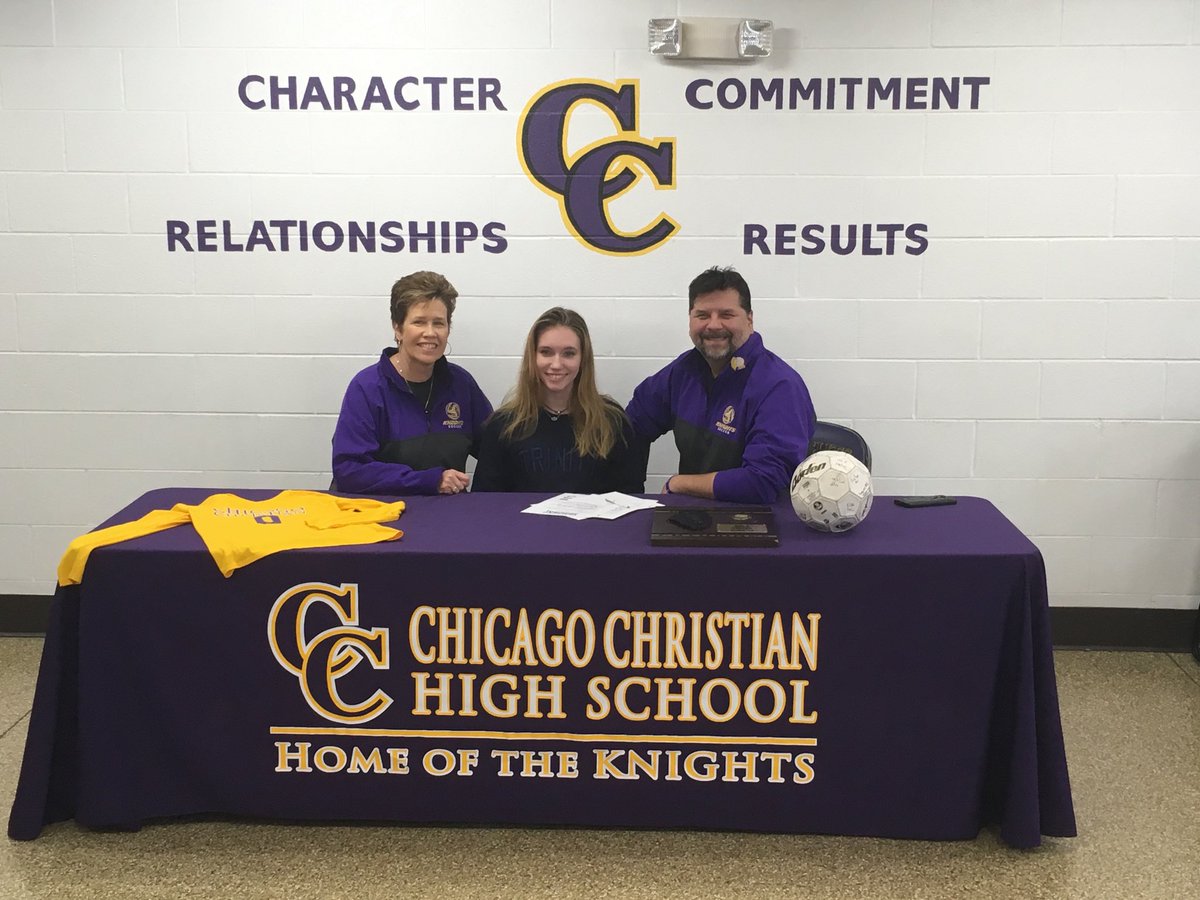 CCHSKnights's tweet photo. Congratulations to Caroline Nowacki on signing to play soccer at Trinity Christian College next year! ⁦@CCHSS0CCER⁩ ⁦@TrollsWSoccer⁩ https://t.co/NPf0gXyvk1