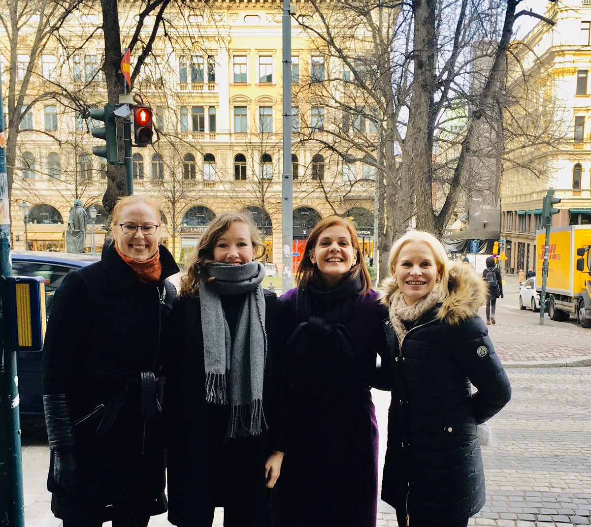 Women’s rights, #genderequality, #GenerationEquality,  #Beijing25. Thank you for important discussions today Special Envoy for Gender Equality of the UK @JoannaRoperFCO <a href="/ukinfinland/">UK in Finland 🇬🇧🇫🇮</a> <a href="/naisjarjestot/">Naisjärjestöjen Keskusliitto</a>