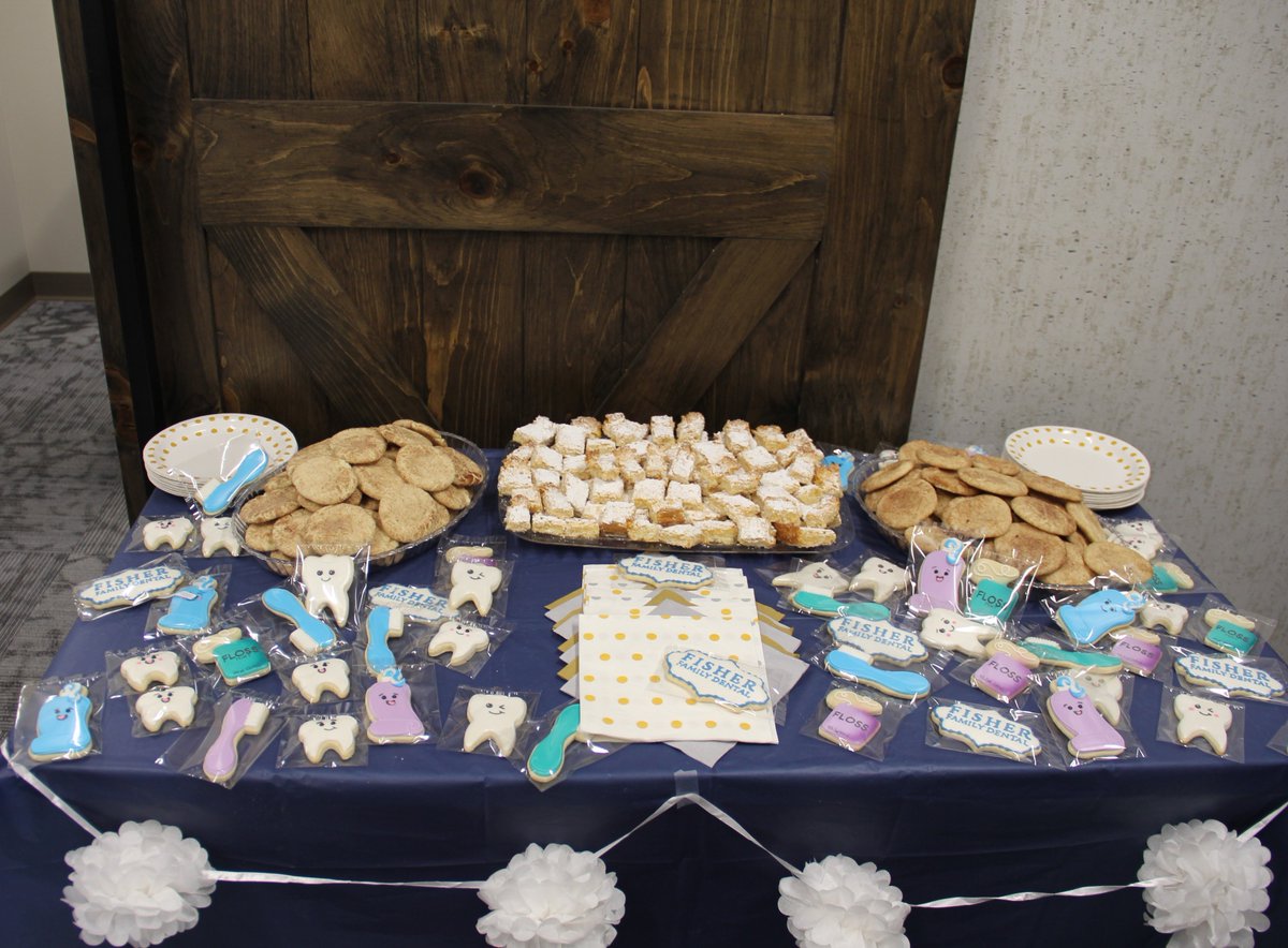 DevelopDeForest's tweet image. Congratulations to Dr. Maggie Fisher and the team at Fisher Family Dental on their Grand Opening in DeForest! The welcoming staff and cozy space makes you want to go to the dentist! fisherdentaldeforest.com #FisherFamilyDental #DevelopDeForest #DeForestWindsorAreaChamberofCommerce