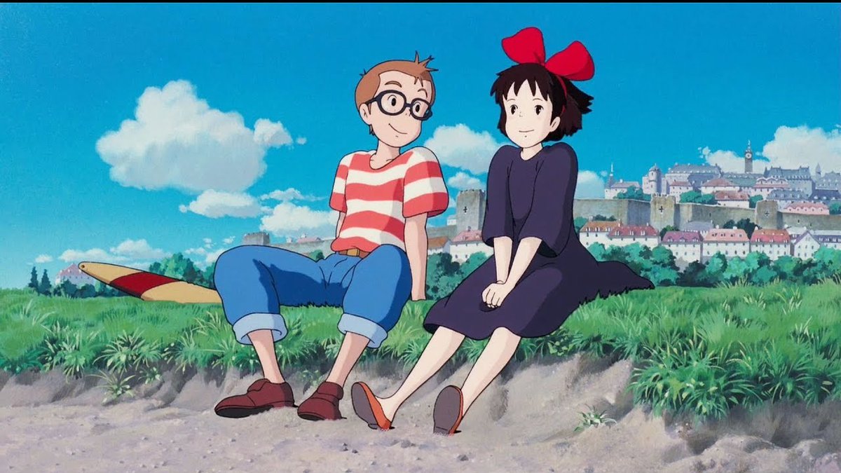  #KikisDeliveryService (1989)Such a gorgeous and stunning movie with a heartwarming tale and just a delight to watch, it's intimate and feels very personal and it just takes you into a new world. Honestly a movie that just tells a good story with awesome visuals.