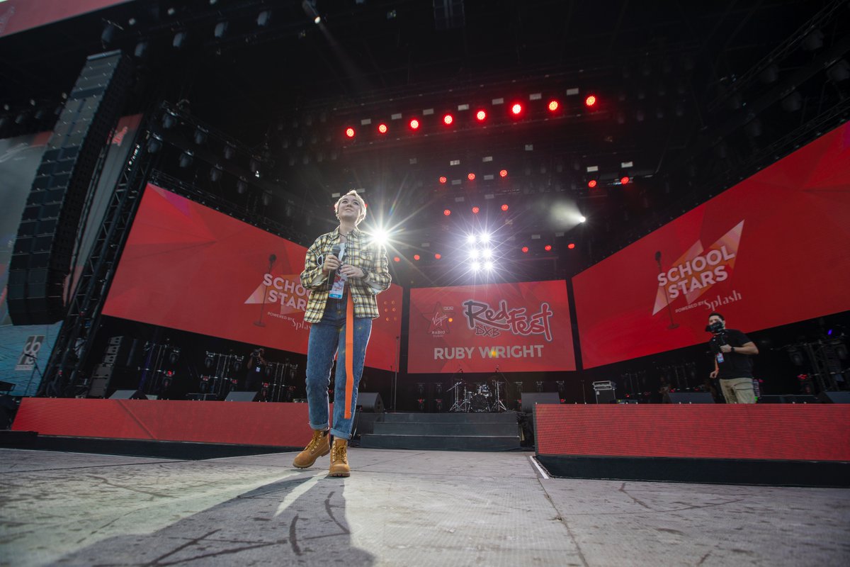 RedFestDXB's tweet image. Amazing talents! School Stars winners kicked off day 2 of #RedFestDXB!🔥 @splashFashions  made this happen 😍
#redfestdxb #splashfashions #maz #james #virginradiodxb #virginradiodubai #dubai