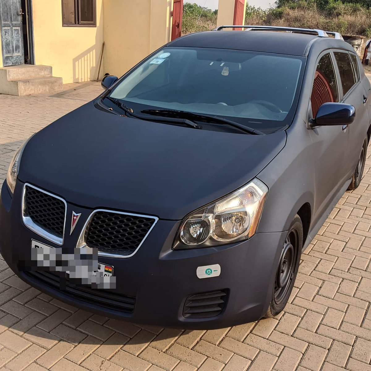 wheelhub_auto's tweet photo. DARE TO BE DIFFERENT. Pontiac Vibe given a new identity! Paintjob and tints done by us. Swipe for more photos
.
#wheelhubauto #matteblue #pontiacvibe #paintrestoration #paintjob #tints #workwithus #worksmart #ghanacars https://t.co/CE0ha6qbN9