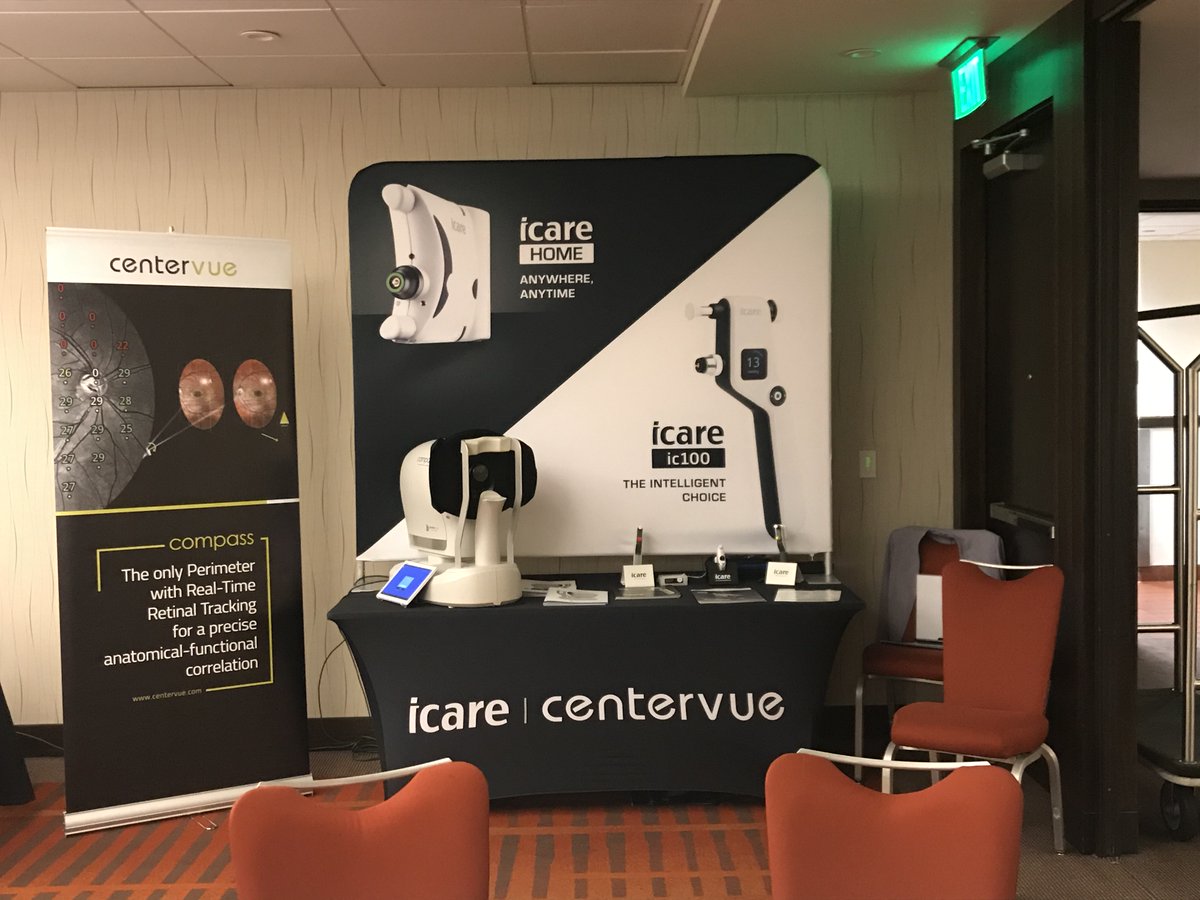 icare_usa's tweet photo. Come by our booth at Glaucoma 360 and try out the new ic200 tonometer and see how to make visual fields a trustworthy test again with the @CenterVue CENTERVUE Compass. #tononmetry #perimetry #dontcheckthebox @GrandHyattSF https://t.co/nihGSZfoto