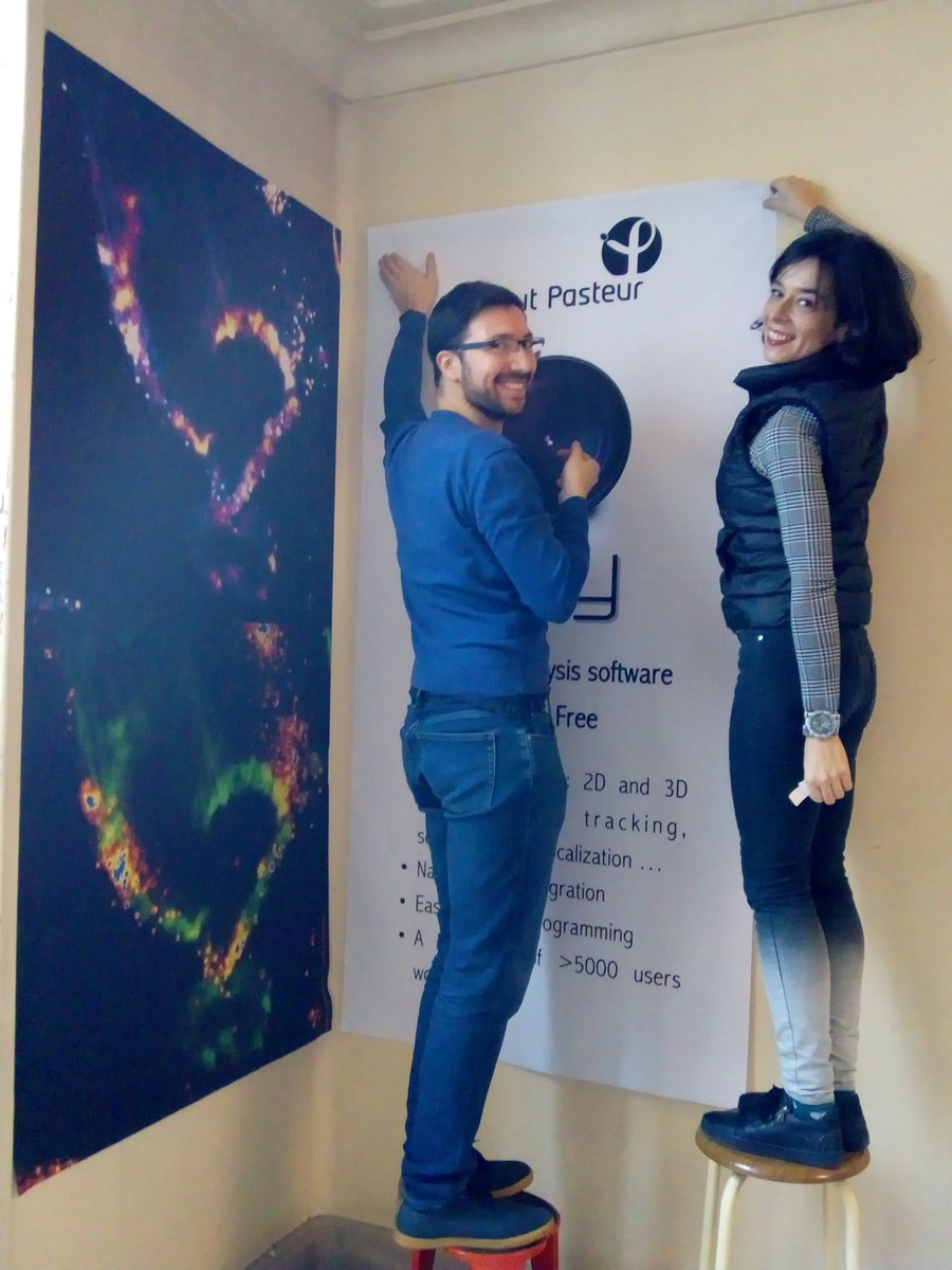 Icy_BioImaging's tweet photo. Posters from #ASCB2019 conference are now hanging in our corridors thanks to @manich_maria and @danyfel80
#Icy_BioImaging #BioImageAnalysis software https://t.co/KSdKdFJEdr