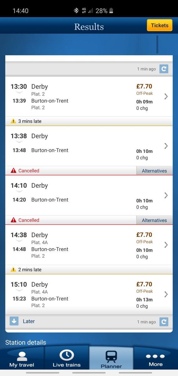 driveroftrains's tweet photo. And when the 1438 arrives it has 2 coaches. Beyond packed... Blame trespassers all you like but you have to consider all your options. Staff at Derby can't get hold off any of you... https://t.co/CLywSj1X3s