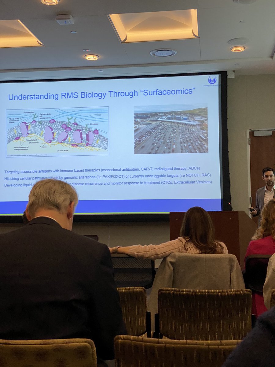 plupo1's tweet photo. Surfaceomics? @flscientist is breaking it down for us in the context of rhabdomyosarcoma #TCHSarcoma https://t.co/iZ2nRa74Gz