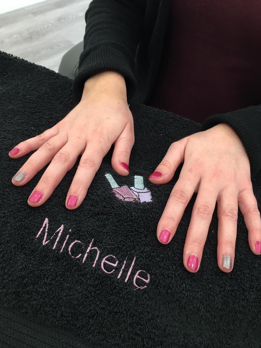 Just had to share this with you guys! Of course we know the nails are beautiful! 😀 (Fab colours!) but just look at my wonderful new personalised towel one of my amazing clients got me!😍 
I love it so much! 
#BestClients
#HornchurchNails
#PersonalisedGift