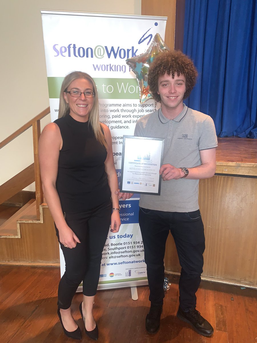 VIAM_ltd's tweet photo. What a fantastic afternoon at @seftoncouncil #1000starsofsefton event.
We are privileged to work alongside Sefton Council on their ILM scheme and feel honoured to accept this award.Thank you
#seftonatwork #seftoncouncil #apprenticeships #constructioncareers #1000seftonstars https://t.co/kLJR5YdeyJ