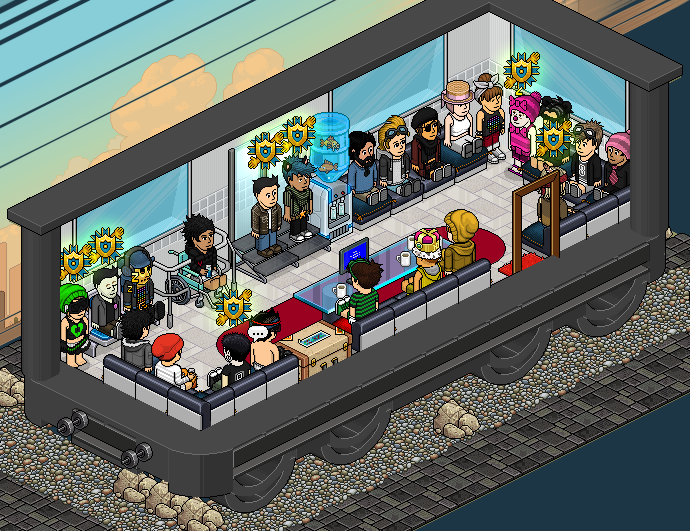 Habbowigu3's tweet photo. #RecuerdoEnHabbo hace 4 años (10 feb. 2016) una de las charlas informativas con motivo del #SID2016 🥰 https://t.co/M4sBjGhEw1