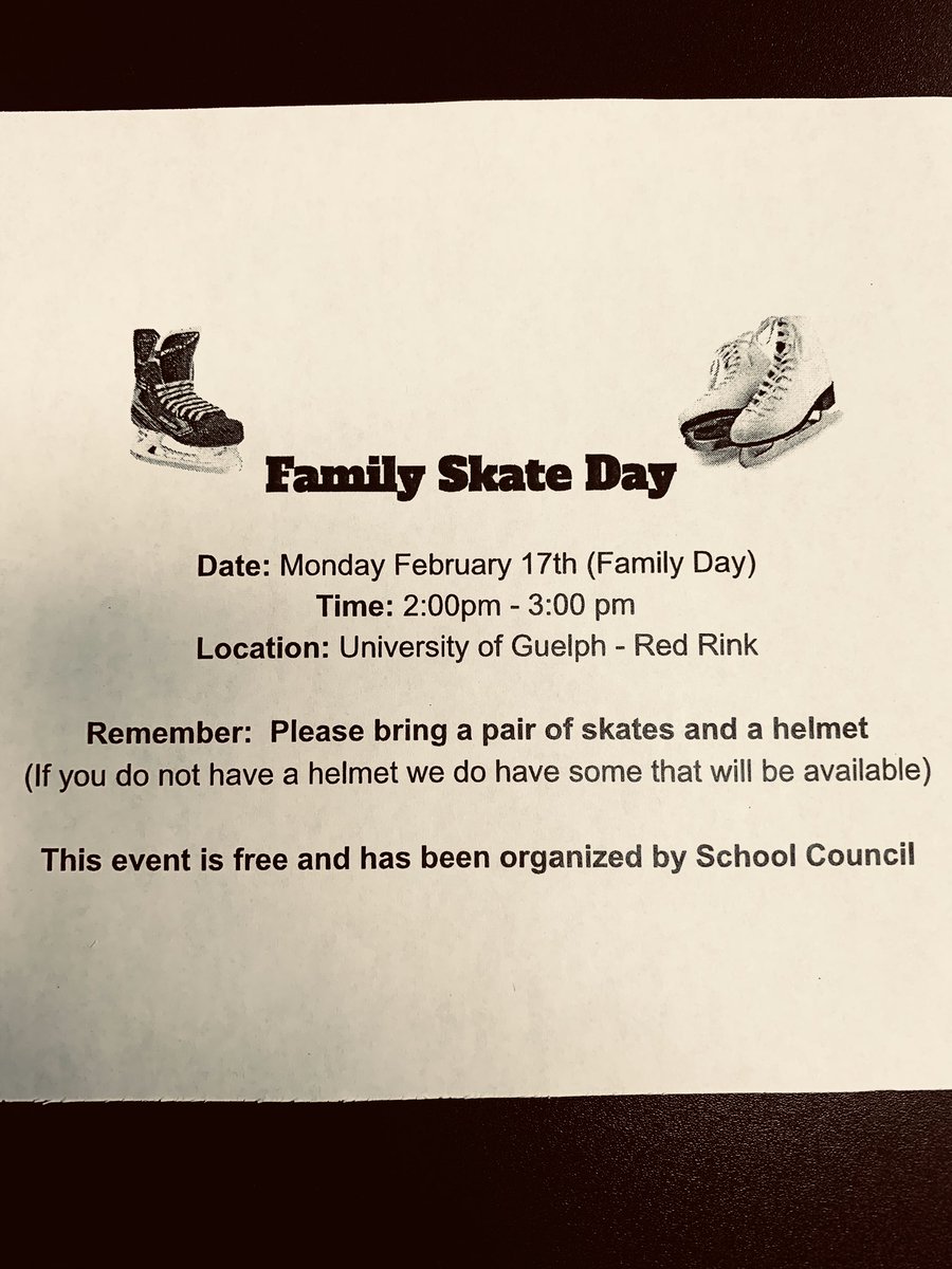 Come and join <a href="/GatewayDrivePS/">GatewayDrivePS</a> for a free skate on Family Day!