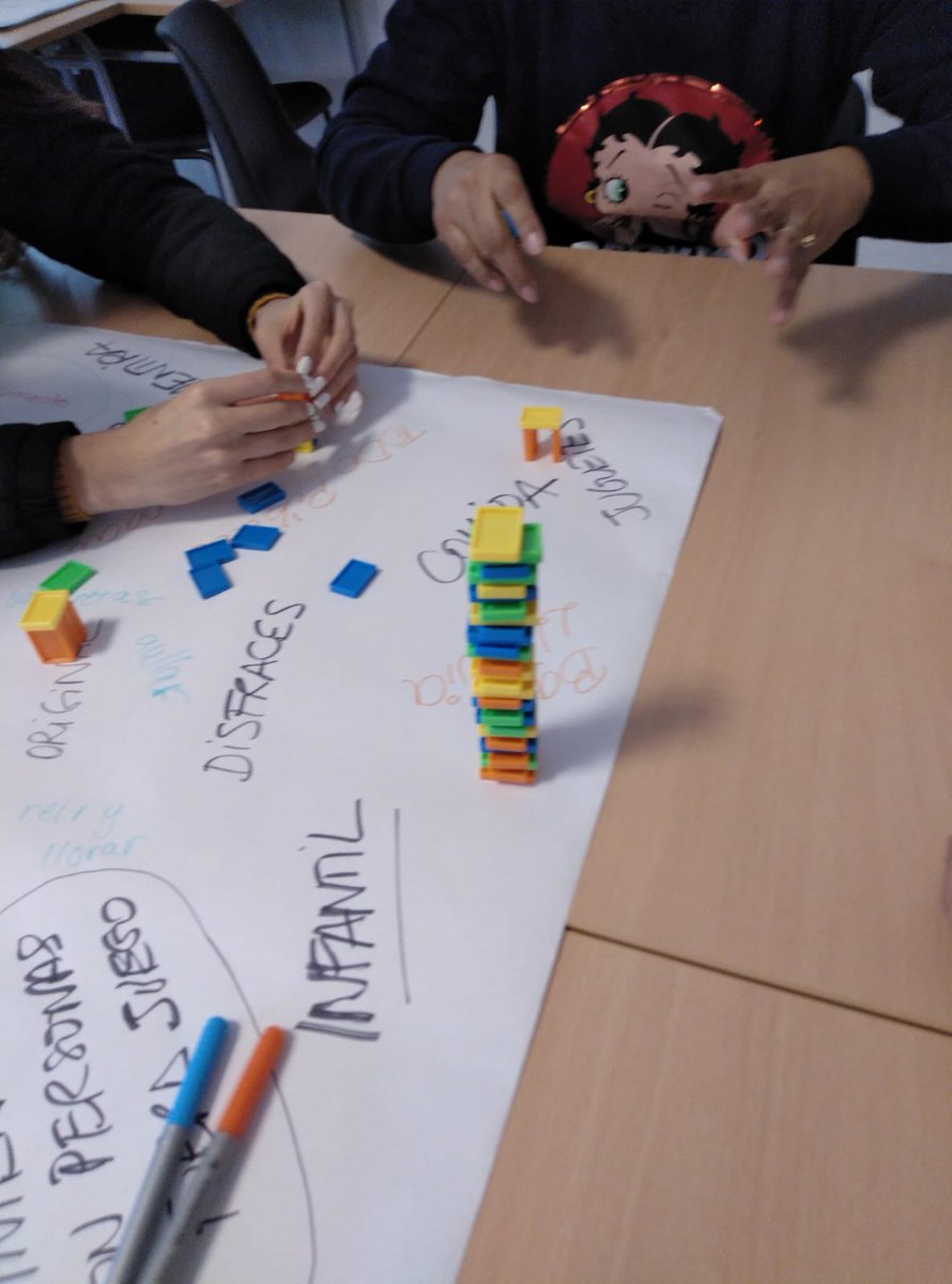 dfcspain's tweet image. Para superar el sueño post comida... ¡El reto de la torre más alta en el #LABICAN! @urjc @mluengop #DFCSeMueve #DesignForChange #DesignThinking