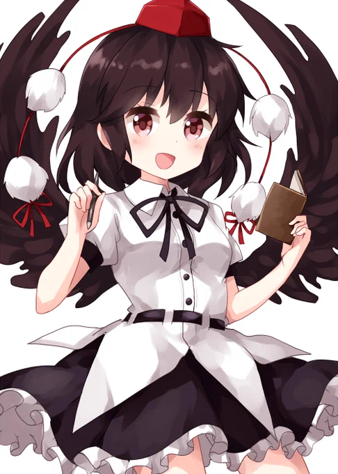 #深夜の真剣お絵描き60分一本勝負 射命丸文 