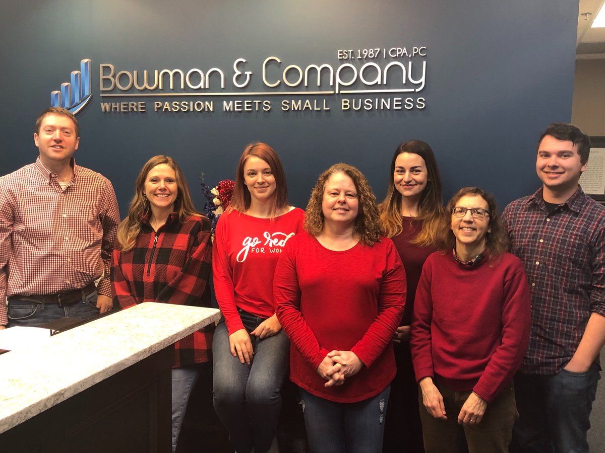 It’s Wear Red and Give Day!  Your support can save lives and change the future!  Help kickoff our fundraising efforts and donate to our Heart Walk fundraiser. www2.heart.org/goto/BowmanCPA to donate
#GoRedMD #WearRed #BowmanandCompany