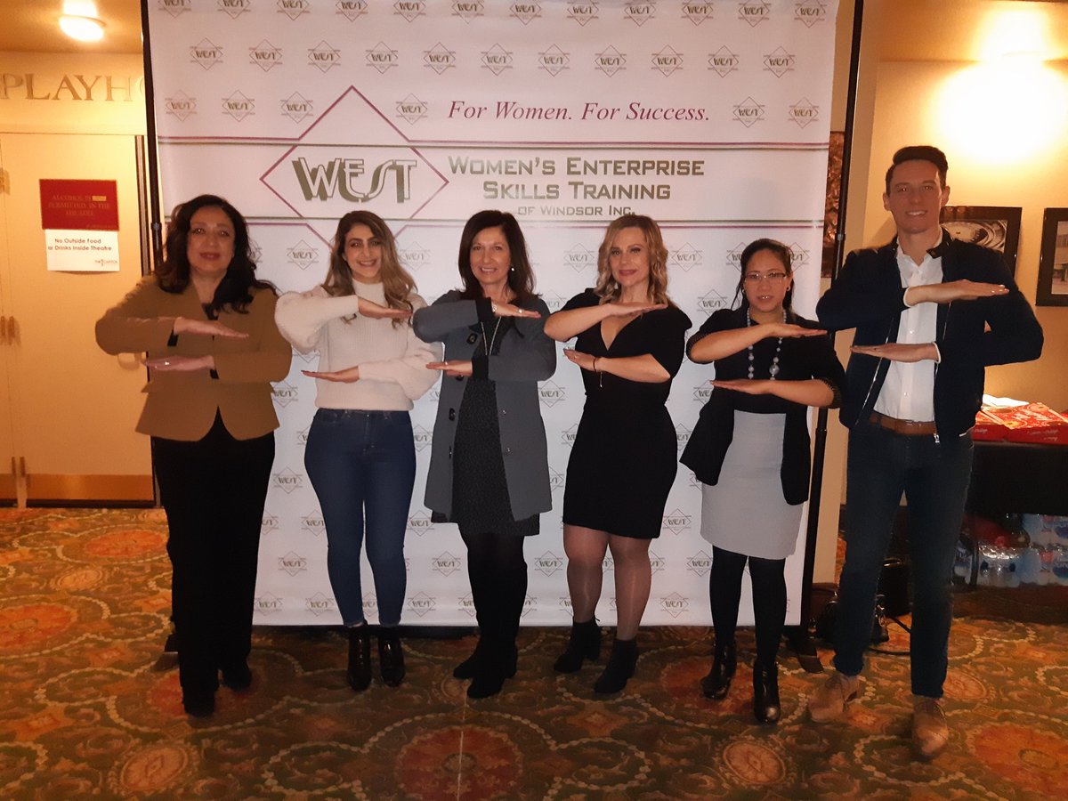WESTofWindsor's tweet photo. #EachforEqual is about Collective Individualism #IWD2020 @lkolody- @WECFoundation
@MazharDalia- @TheWindsorStar
Rose Auguiano Hurst- @WESTofWindsor Blake Angier- #dancebarre @dancebarre Angela Yakonich-#WindsorFamilyHomesandCommunityPartners Maricel Balino- @TD_Canada https://t.co/ijKvBAynSD