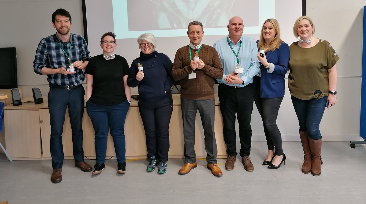ISS_EIT's tweet photo. Our IWS winning team at the end of our HWB Quiz afternoon. #fun #laughter #team @IwsEit @IWS_Secondary @wlconnolly https://t.co/bUYXB4jAZl