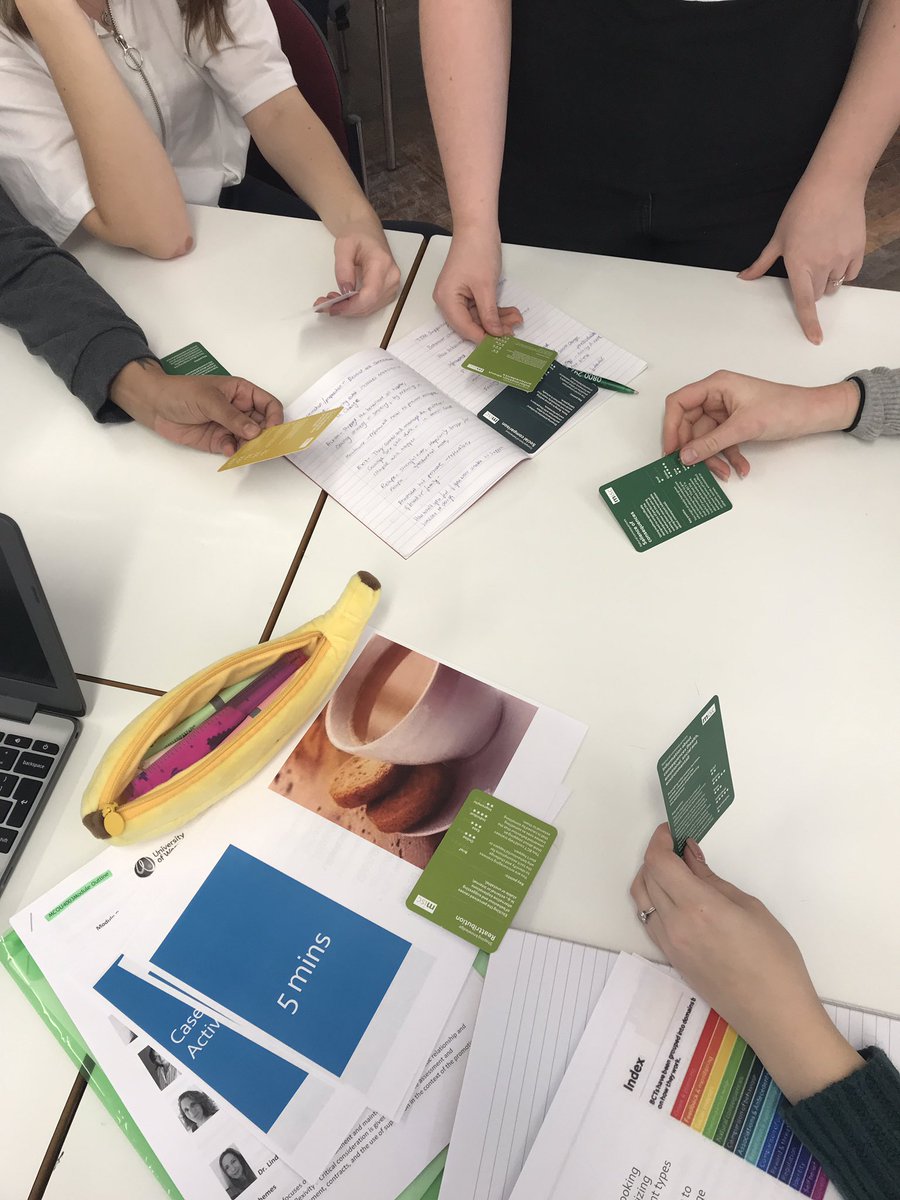 daisybradbury's tweet photo. Using #cardsforchange to introduce Behaviour Change Techniques to MSc counselling psychology students. Some great feedback on the cards too! https://t.co/BnOc16HjkE