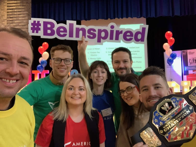 We are coming for that belt! #AmChamHackers