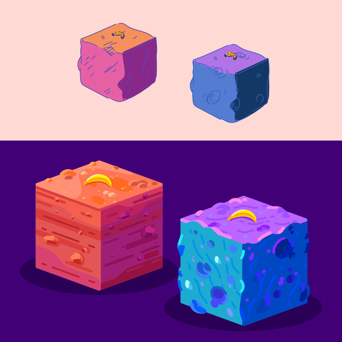 Kurz_Gesagt's tweet photo. New Minecraft textures. https://t.co/djTe6pzGPJ