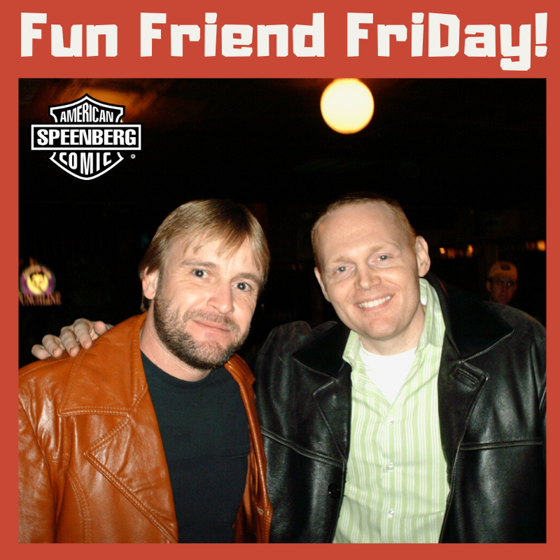 Speenberg's tweet photo. It’s Fun Friends Friday! Who are your fun friends?  https://t.co/7SAEBQ2giF   #Speenberg  #TheBigWheelBrigade #funnyfriends #followme #standupcomedy #laughs #laughswithspeenberg  #billburr #funfriendsfriday #comedianlife #comedyposts #funnystuff https://t.co/WJhM13ggpi