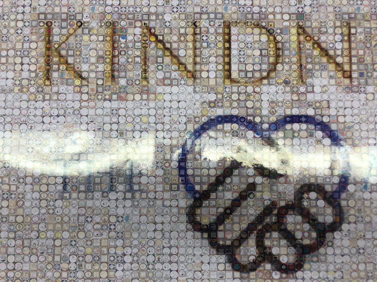JZEdTech's tweet image. All 1,565 of our elementary student kindness quilt entries brought together in one mosaic!  Bringing the vision of @TrefnyvMCSD to life!