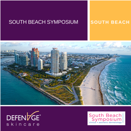 DefenAge's tweet photo. DefenAge is headed to South Beach! Catch us Feb 6-9 at @SBSympo  at the @loewsmiami. https://t.co/tNQUtx6a9A #DefenAgeEvents #AgeRepairDefensins #PoreEraser https://t.co/ccOzS4mlJh