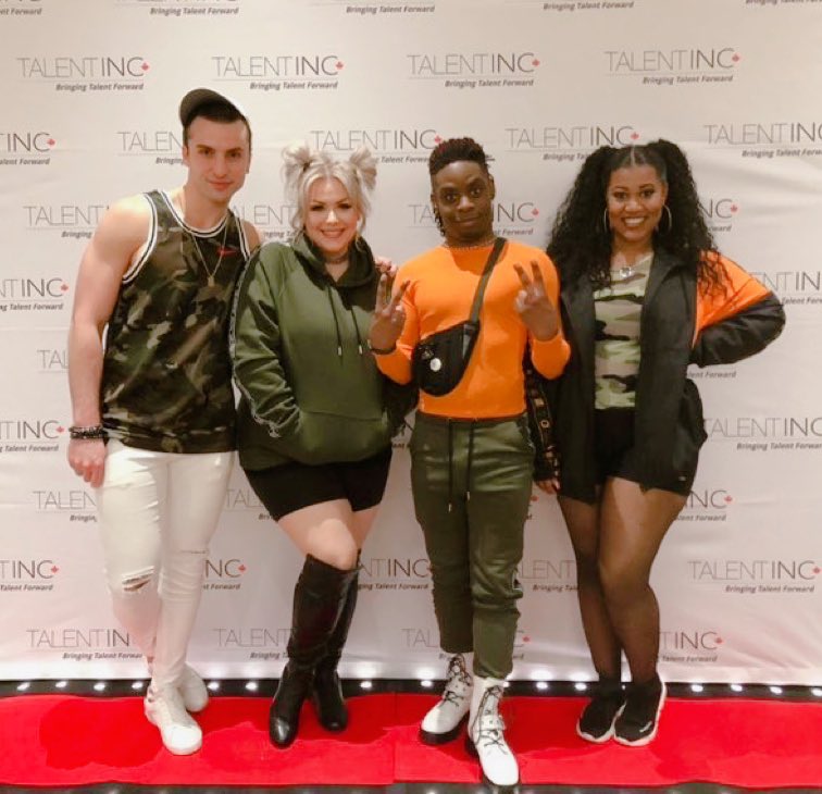 rIVerseLive's tweet photo. Day 1 at the @TalentINCCanada #2020Envision Conference! We absolutely love the Talent Inc family &amp; are so blessed to be able to come back every year to perform &amp; see the amazing talent out of Canada! #BWVL ❤️ https://t.co/7DPZQJeFdM