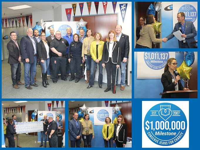 ConServeARM's tweet photo. 2020 commemorates a milestone for ConServe's #JeansforCharity Program! In January, our employees, in conjunction with our Matching Gift Program, have donated more than $1,000,000! This is a proud and outstanding moment for ConServe and our employees. #improvingthehumancondition https://t.co/qcHPtdeS5M