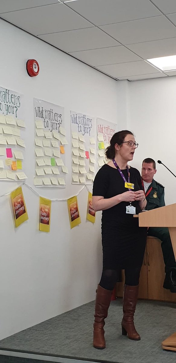 EsthFrailty's tweet photo. More teams on the frontline for frailty. Nurse Consultant Sarah Haines @SuttonHandC explains how they respond to patients at home. https://t.co/ePKTLVhRyZ