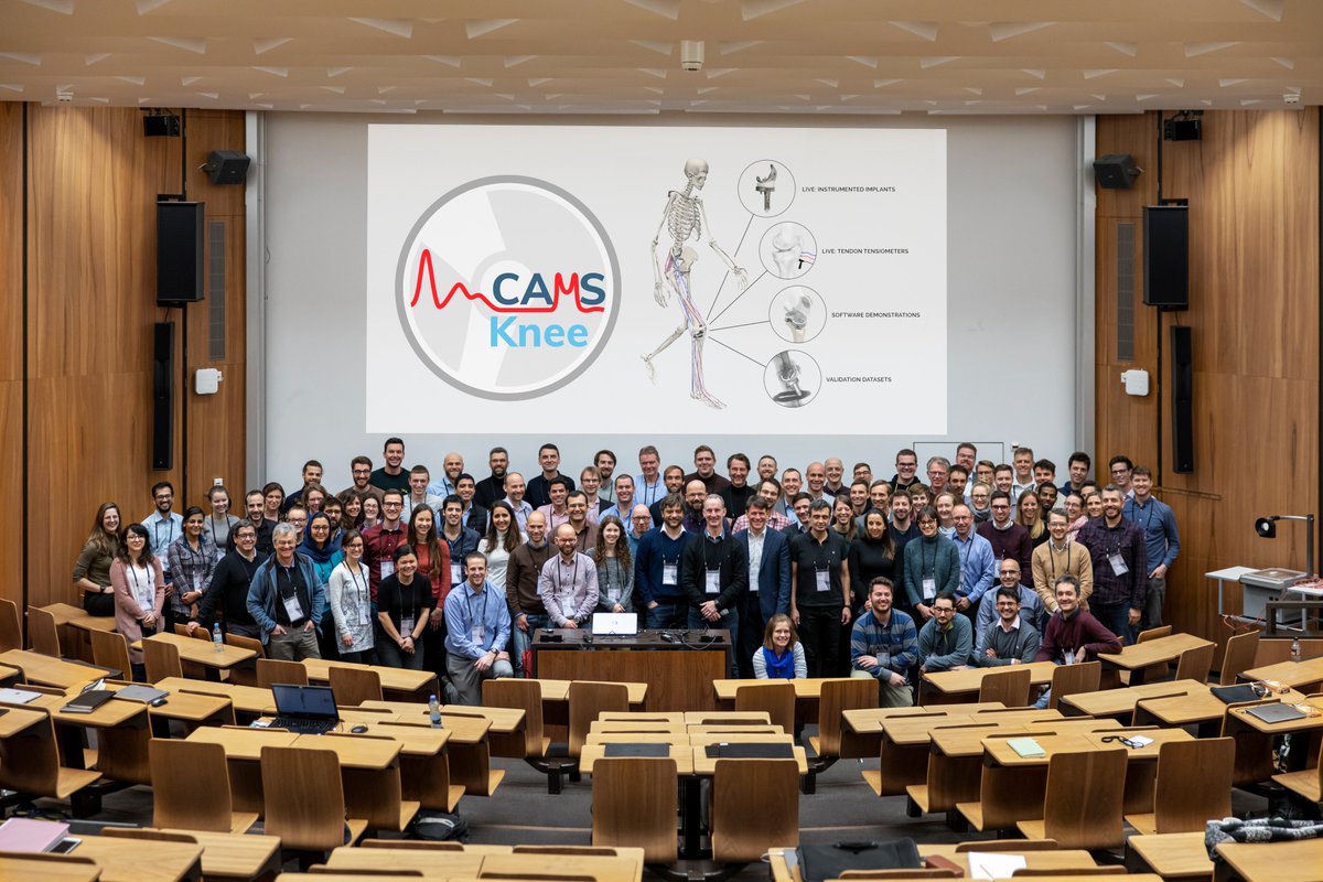 w_r_taylor's tweet photo. Echoing @ColinRSmithPhD comments: Huge thank you to the speakers, helpers, & sponsors of the @CamsKnee Workshop @lmbethz @ETH_en. Great motivation, energy, discussions, interactions & collaboration in many different directions!
Much appreciated.
#camsknee @OpenSimSU https://t.co/CLkGGQ0nHc