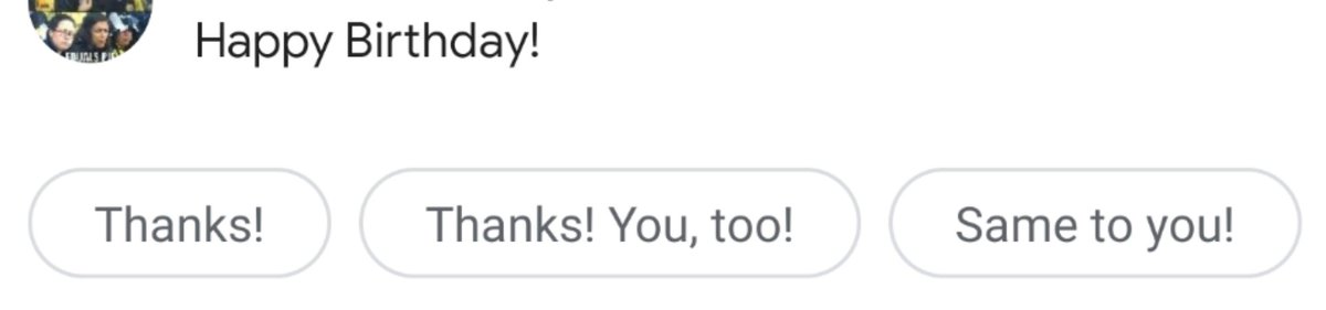 google: our revolutionary on-device AI understands human conversation and can offer relevant contextual action prompts that seamlessly integrate with your life

also google: