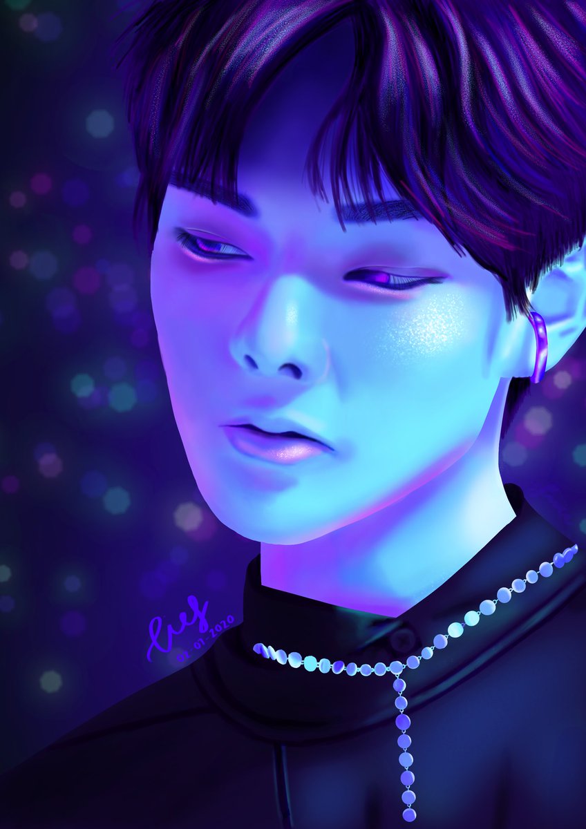 yeolrann's tweet photo. Happy Birthday babie innie 😊💙

#HappyINDay
#StrayKids #스트레이키즈
#아이엔 #I_N
#INcredibleMaknaeDay
#Straykidsfanart https://t.co/3rZODMhJUo