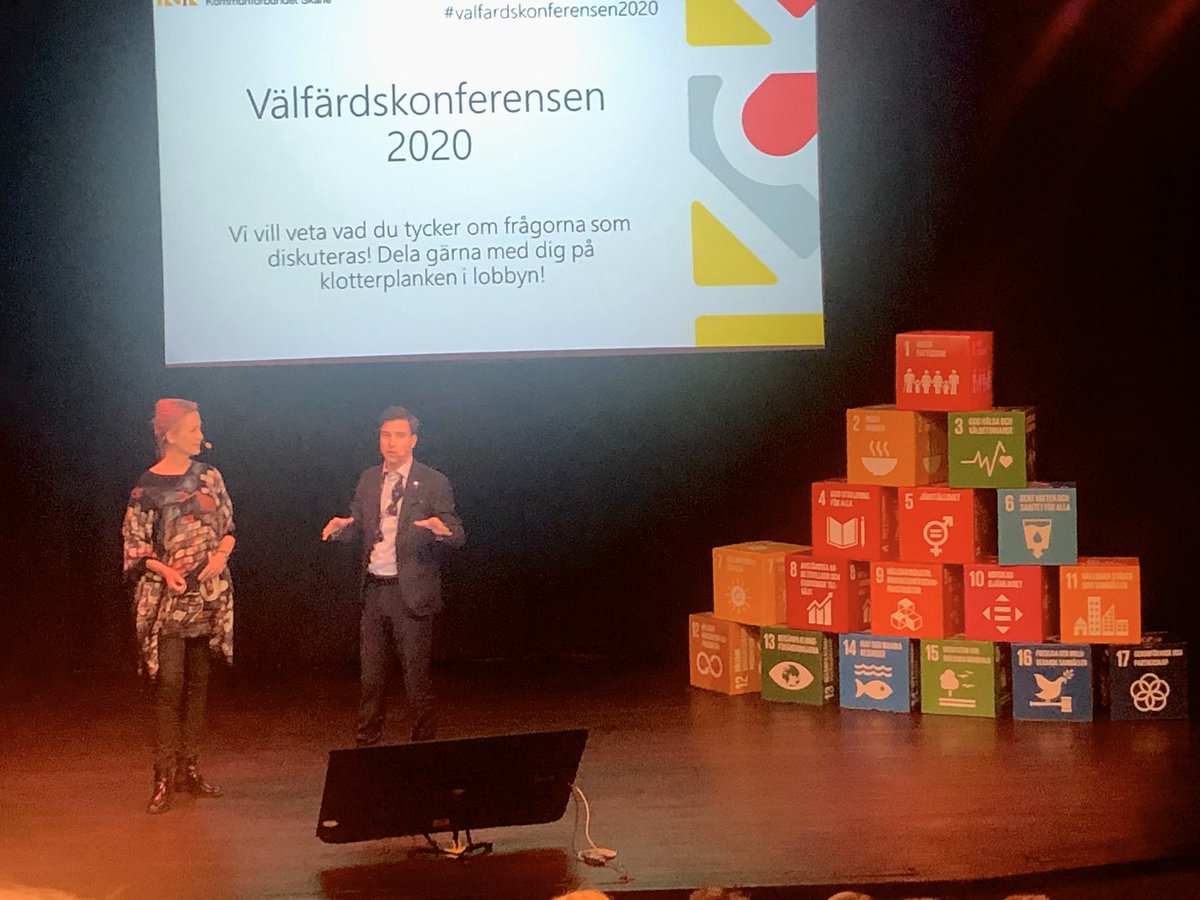 Stolt och glad över att få vara en del av Kommunförbundet Skåne. Tack för en utmärkt #välfärdskonferensen2020 Med Patric Åberg och Ola Odebäck vid rodret kommer vi skånska kommuner att synas och höras än mer genom samverkan.