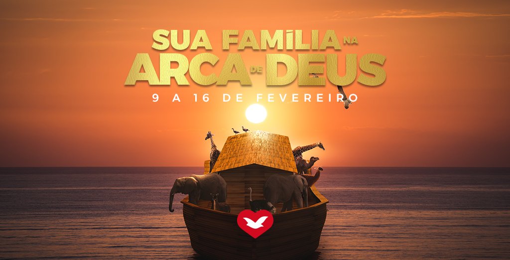 IgrejaUniversal's tweet photo. A Arca de Noé representa hoje a Igreja do Senhor Jesus. Proteja a sua família desses “dilúvios” – drogas, doenças, mortes, traições, vícios etc – por meio da fé. Ore pelos seus familiares. https://t.co/4gKg4Ry911