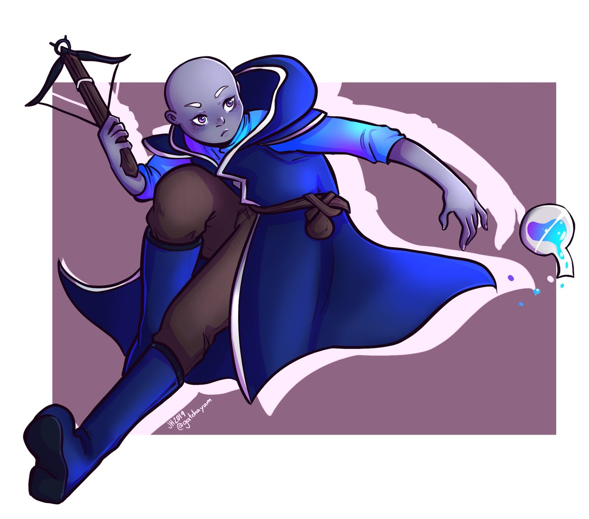 Gatchayam's tweet photo. Lux in his disguise, all battle ready!
#dnd #duergar #technicallynotaduergar #greydwarf https://t.co/3nDDjF5RvE