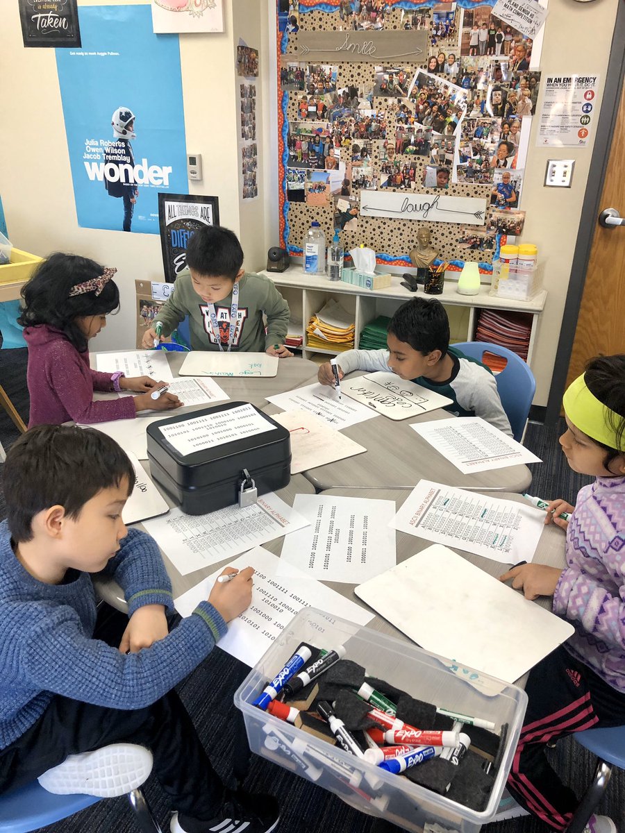 missPACEwhite's tweet photo. Kinder, First &amp; Second graders getting to crack the code!!! Thank you @gulledgepta @breakoutEDU #gulledgelearns https://t.co/55zQtulguj