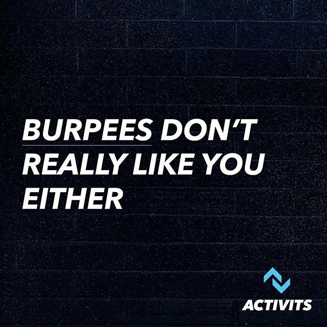 ActivitsN's tweet image. Not long now until the weekend. ⠀
⠀
A bit of #fridayfun the poor burpee gets such a bad rep, hated by most and often proceeded by either a sigh or a groan. But the humble burpee is a killer all body exercise that should be part of your arsenal. ⠀
⠀
You don't have to like…