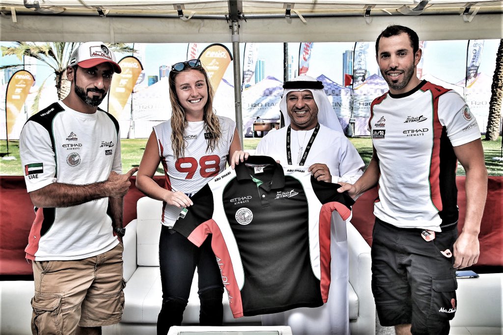 tonelew's tweet photo. Happy to be launching another season #PR supporting @AdimscUae #teamabudhabi beginning with @AquabikeWorld #grandprix of #kuwait as triple #skiladiesgp1 champion #EmmaNellieOrtendahl makes her debut alongside double #freestyle champion #Rashidalmulla and #Rashedaltayer https://t.co/iZXyzOb37p